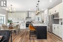 331 Asokan Bend, Saskatoon, SK  - Indoor Photo Showing Kitchen With Upgraded Kitchen 