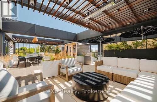 306 - 741 King Street W, Kitchener, ON - Outdoor With Deck Patio Veranda