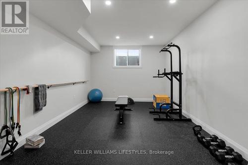 Exercise room - 956 Eagletrace Drive, London North (North S), ON - Indoor Photo Showing Gym Room