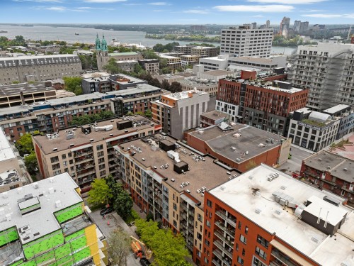 Aerial photo - 114-2160 Rue Laforce, Montréal (Ville-Marie), QC - Outdoor With View