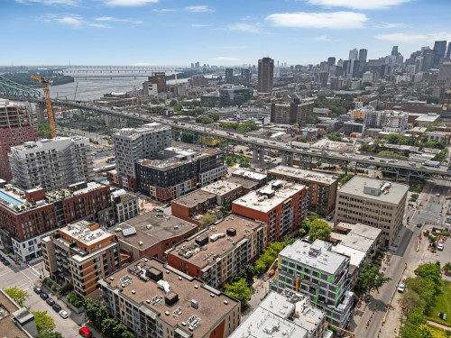 Aerial photo - 114-2160 Rue Laforce, Montréal (Ville-Marie), QC - Outdoor With View