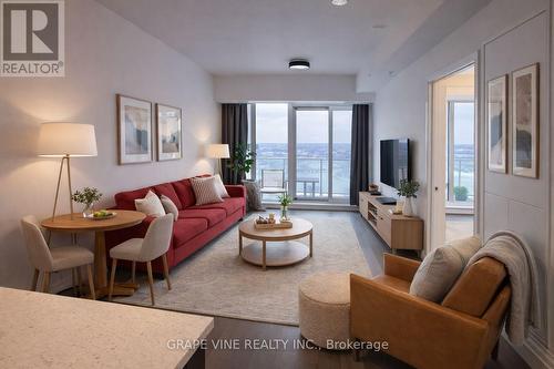 3705 - 805 Carling Avenue, Ottawa, ON - Indoor Photo Showing Living Room