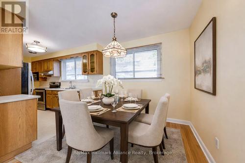 Dining room(virtually staged) - 281 Savoy Crescent, Oakville (Sw Southwest), ON - Indoor Photo Showing Dining Room