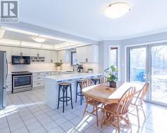 Bright Breakfast Area with Walkout to the Deck - 