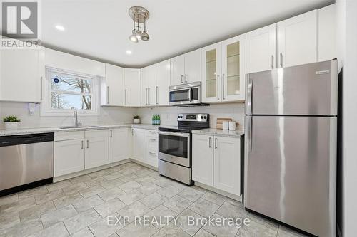491 Dunsmure Road, Hamilton, ON - Indoor Photo Showing Kitchen With Stainless Steel Kitchen