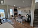 7 Vancouver Crescent, Pilot Butte, SK  - Indoor With Fireplace 