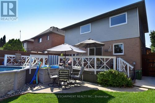11 Jacqueline Boulevard, Hamilton, ON - Outdoor With Above Ground Pool With Exterior