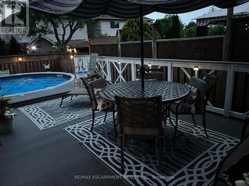 11 Jacqueline Boulevard, Hamilton, ON - Outdoor With Above Ground Pool With Exterior