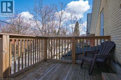 55 Chapel Street, Kitchener, ON - Outdoor With Deck Patio Veranda
