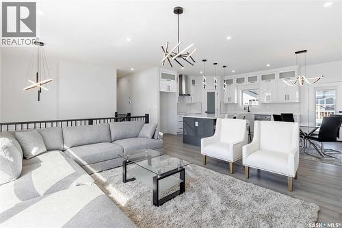 840 Ballesteros Crescent, Warman, SK - Indoor Photo Showing Living Room