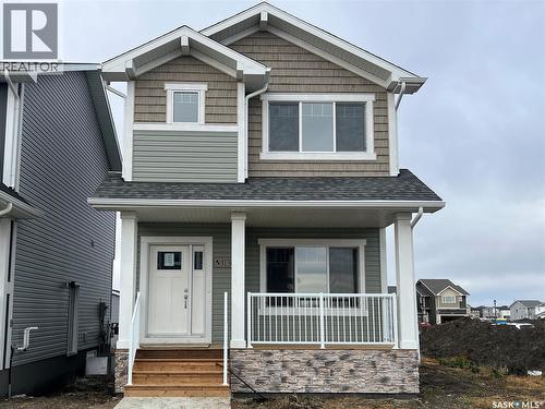 3136 Green Turtle Road, Regina, SK - Outdoor With Deck Patio Veranda With Facade