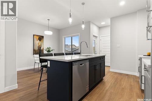 3136 Green Turtle Road, Regina, SK - Indoor Photo Showing Kitchen With Upgraded Kitchen