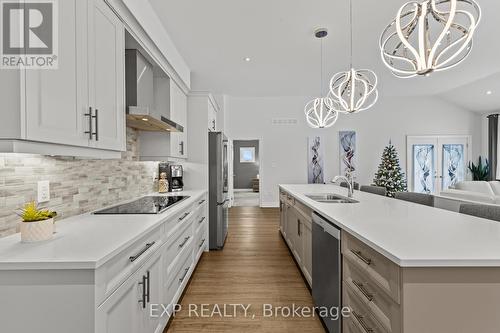 Kitchen - 3571 Whispering Woods Trail, Fort Erie (Ridgeway), ON - Indoor Photo Showing Kitchen With Double Sink With Upgraded Kitchen