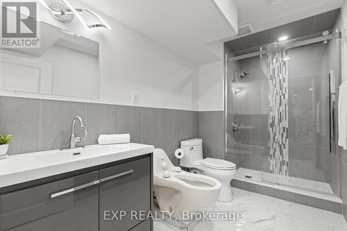 Basement 4-piece Bathroom - 3571 Whispering Woods Trail, Fort Erie (Ridgeway), ON - Indoor Photo Showing Bathroom