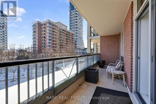 411 - 1105 Leslie Street, Toronto, ON - Outdoor With Balcony
