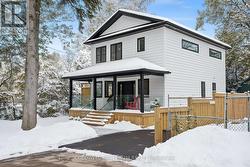 Side View of the Home @ 128 Buckingham Avenue. - 