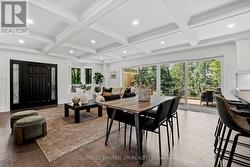 Dining Room Looking onto the Deck. - 