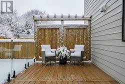 Quiet Sitting Area on the Deck. - 