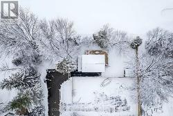 Aerial View of the Home and Driveway. - 