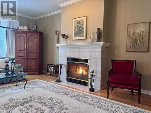 34 - 30 Doon Drive, London North (North G), ON - Indoor Photo Showing Living Room With Fireplace
