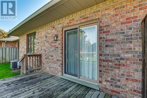 34 - 30 Doon Drive, London North (North G), ON - Outdoor With Deck Patio Veranda With Exterior