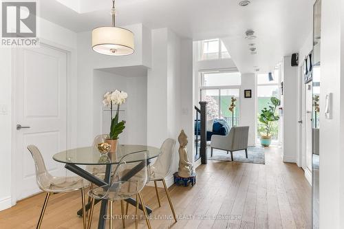 Th22 - 6 Pirandello Street, Toronto, ON - Indoor Photo Showing Dining Room