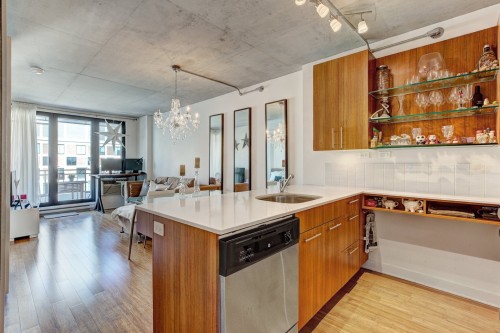 Cuisine - 407-950 Rue Notre-Dame O., Montréal (Le Sud-Ouest), QC - Indoor Photo Showing Kitchen