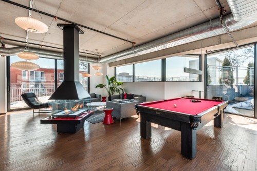 Salle communautaire - 407-950 Rue Notre-Dame O., Montréal (Le Sud-Ouest), QC - Indoor Photo Showing Other Room