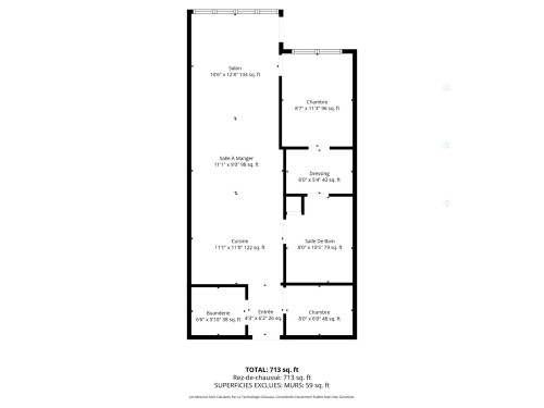Plan (croquis) - 604-1000 Rue Levert, Montréal (Verdun/Île-Des-Soeurs), QC - Other