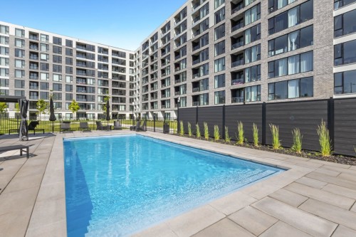 Piscine - 604-1000 Rue Levert, Montréal (Verdun/Île-Des-Soeurs), QC - Outdoor With In Ground Pool With Facade