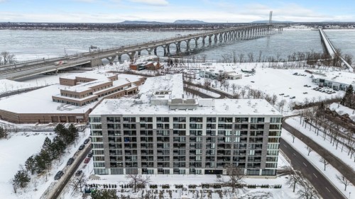 Photo aérienne - 604-1000 Rue Levert, Montréal (Verdun/Île-Des-Soeurs), QC - Outdoor With Body Of Water With View