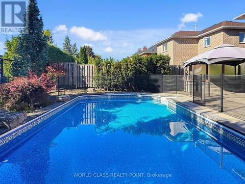 23 Kilbride Drive, Whitby, ON - Outdoor With In Ground Pool With Backyard