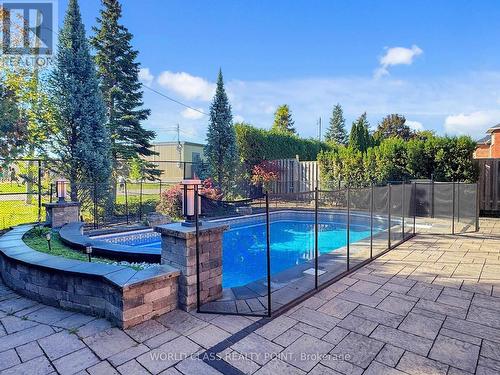 23 Kilbride Drive, Whitby, ON - Outdoor With In Ground Pool With Deck Patio Veranda