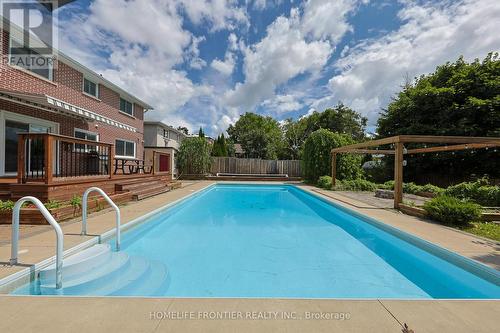267 Grove Street E, Barrie, ON - Outdoor With In Ground Pool With Deck Patio Veranda