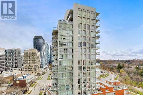 1002 - 68 Canterbury Place, Toronto, ON - Outdoor With Facade