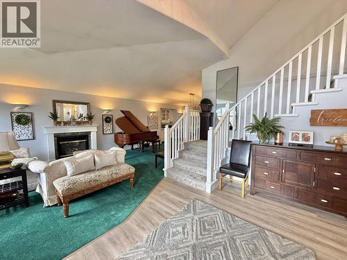 108 Lawlor Drive, Quesnel, BC - Indoor With Fireplace