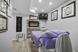 Wall electric fireplace - 