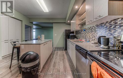 401 - 8 Hickory Street W, Waterloo, ON - Indoor Photo Showing Kitchen