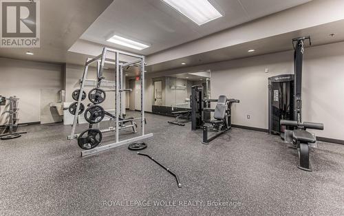 401 - 8 Hickory Street W, Waterloo, ON - Indoor Photo Showing Gym Room