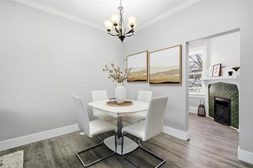 472 Walker Avenue, Winnipeg, MB - Indoor Photo Showing Dining Room
