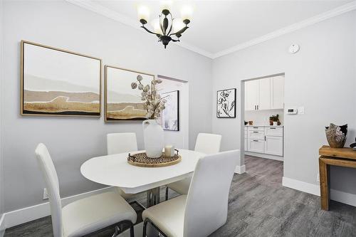 472 Walker Avenue, Winnipeg, MB - Indoor Photo Showing Dining Room