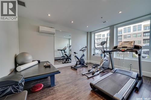 306 404 Cartwright Street, Saskatoon, SK - Indoor Photo Showing Gym Room