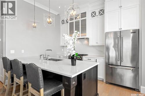 306 404 Cartwright Street, Saskatoon, SK - Indoor Photo Showing Kitchen With Stainless Steel Kitchen With Upgraded Kitchen