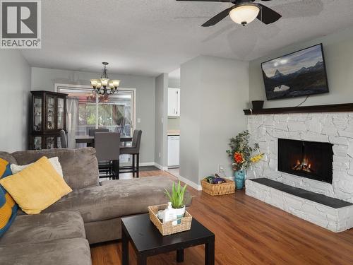 3011 Christopher Crescent, Prince George, BC - Indoor Photo Showing Living Room With Fireplace