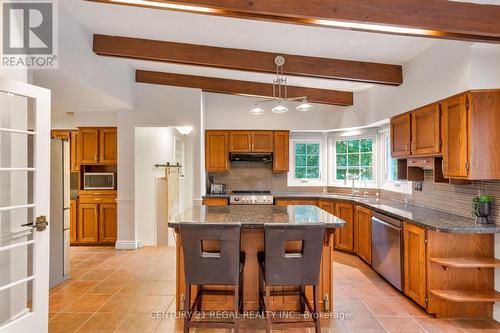 4434 Cedar Springs Road, Burlington, ON - Indoor Photo Showing Kitchen With Double Sink