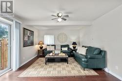 a walk-out to a large deck - 