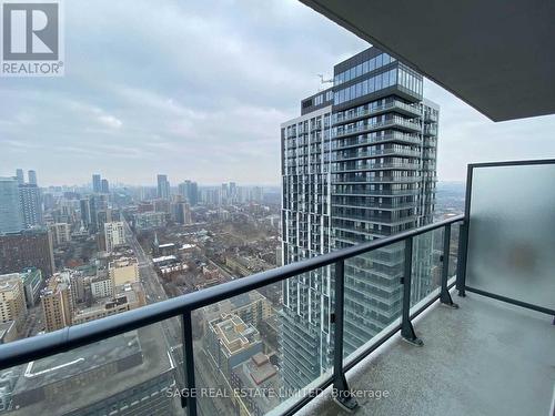 4207 - 159 Dundas Street E, Toronto, ON - Outdoor With Balcony With View With Exterior
