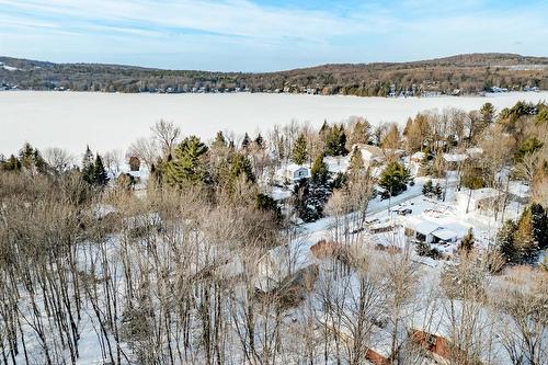 Photo aérienne - 4612 Rue Walters, Dunham, QC - Outdoor With Body Of Water With View