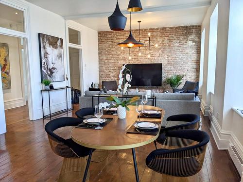 Dining room - 5-375 Rue St-Paul E., Montréal (Ville-Marie), QC - Indoor Photo Showing Dining Room