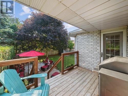 Stunning West Facing yard. - 1049 Glenhare Street, Cobourg, ON - Outdoor With Deck Patio Veranda With Exterior